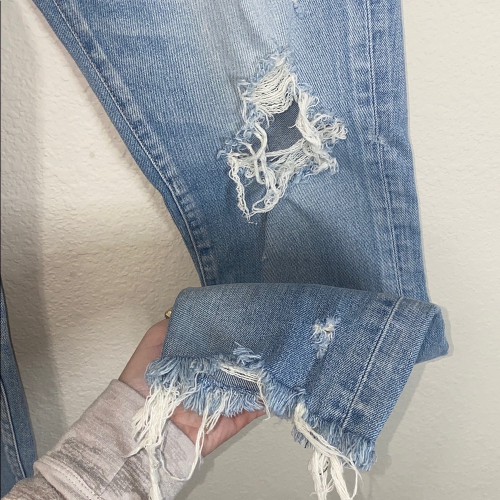 🪼Moussy Vintage Altawoods Distressed Cropped Women’s Jeans! - Picture 5 of 14